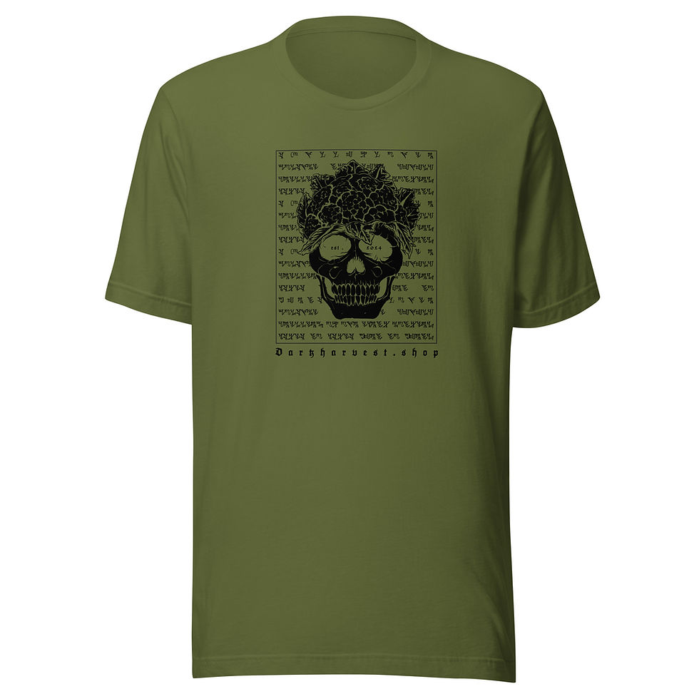 Thumbnail: Skull-i-flower Black Font & Secret Alphabet