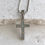 Thumbnail: WHITE OPAL CROSS NECKLACE Sterling Silver