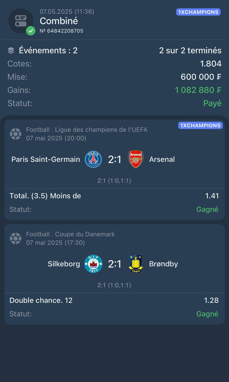 gagnants