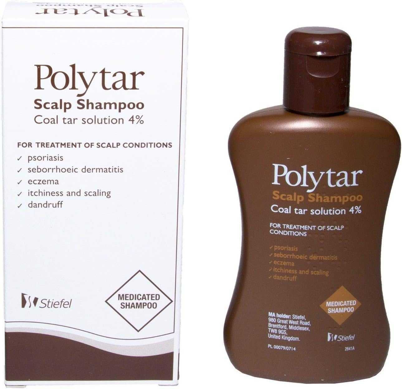 Polytar Scalp Coal Tar Shampoo 150ml