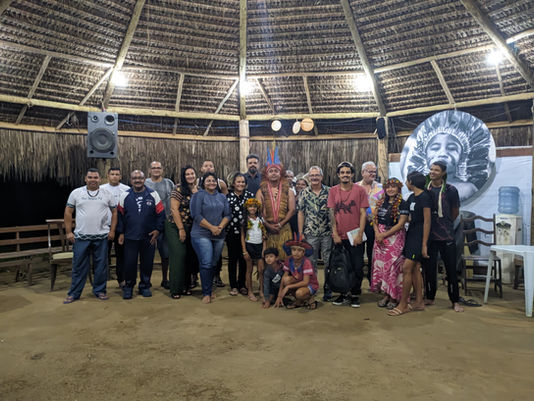 Estudantes de Ciências das Religiões/UFPB visitam a Aldeia Vitória