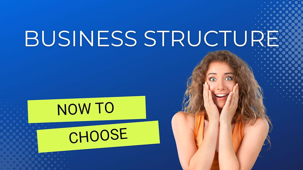 Women holding hand to face with a question business structure how to choose