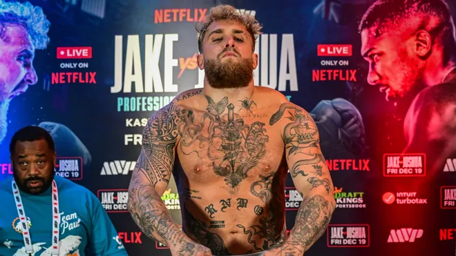 Anthony Joshua Knocks Out Jake Paul in the 6th — And the Experiment Finally Ends