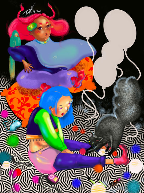 Daisy Hernandez paintings