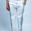 Thumbnail: Kikoy Trousers -White / Blue