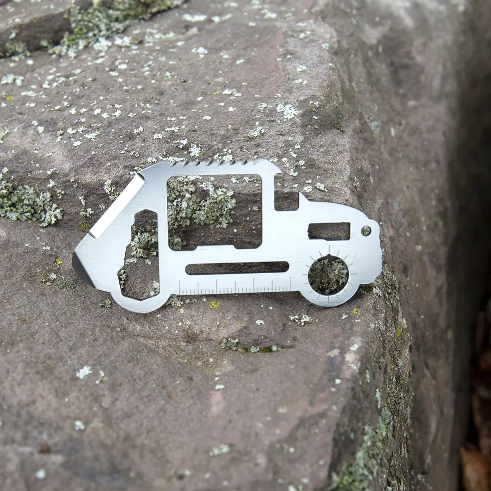 Kikkerland car shaped survival tool