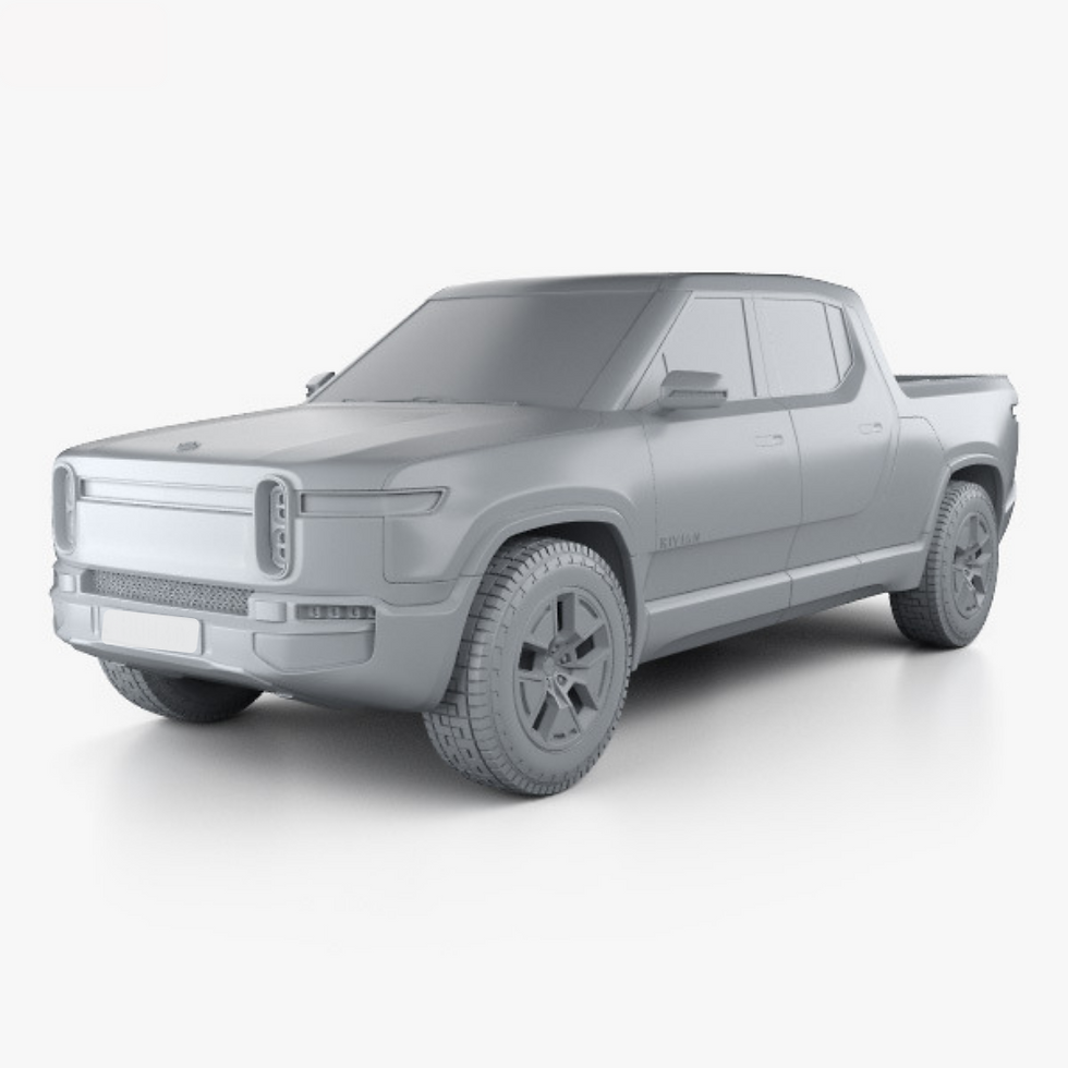 3D - Printed Rivian R1T Model (ONLY 100 MADE)