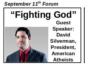 Sept. 11, 2016: Fighting God