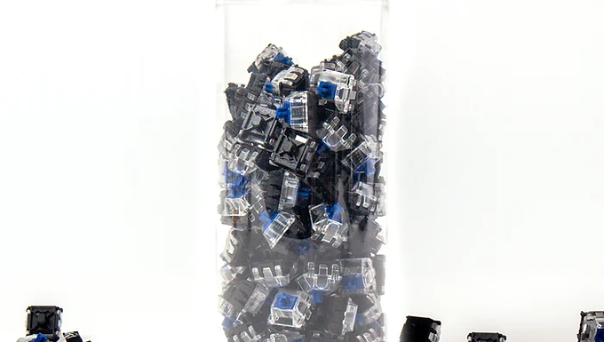 Blue optical swich