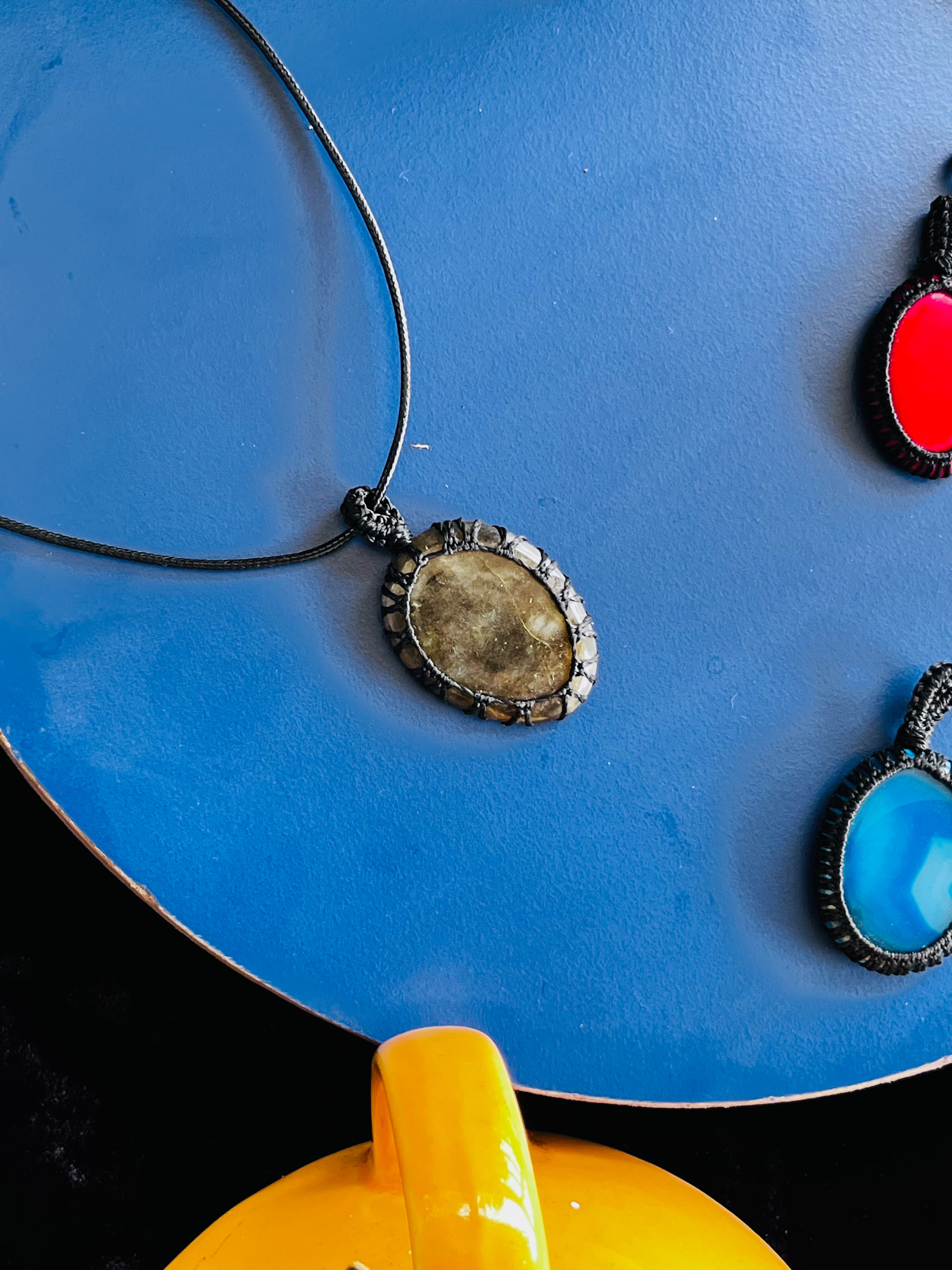 Crystal necklaces 