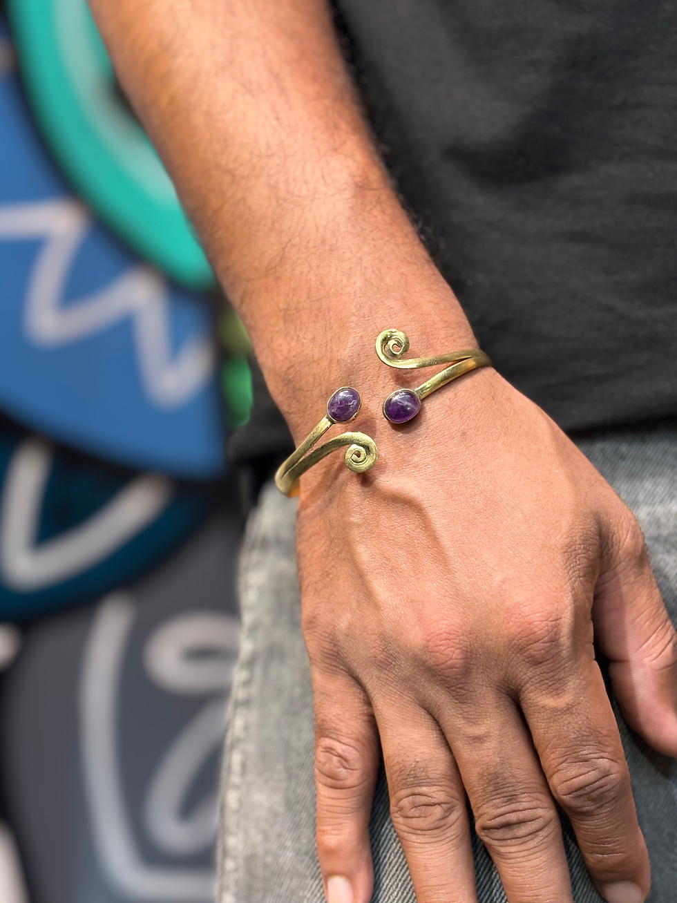 Thumbnail: Brass Bangle