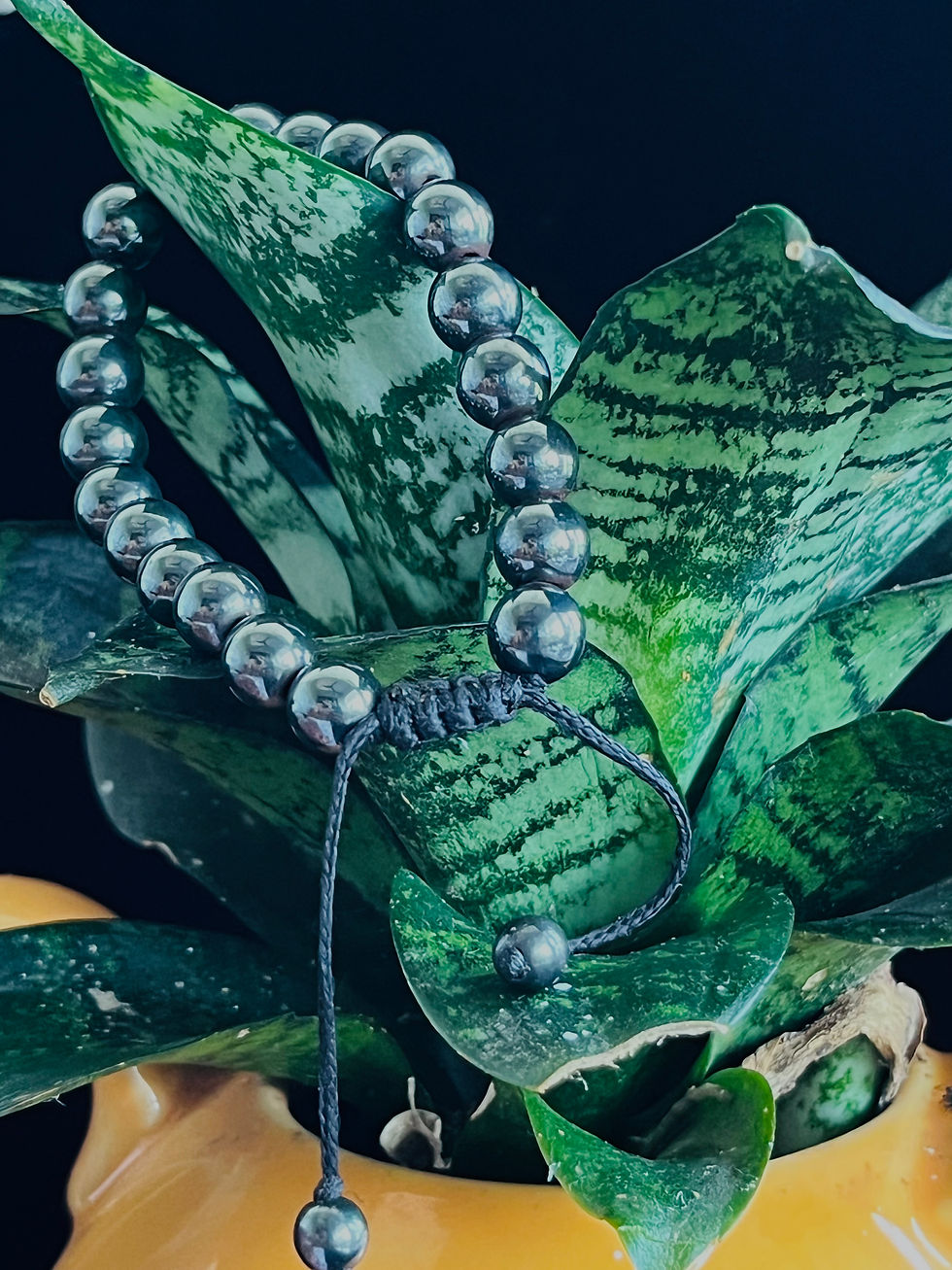 Thumbnail: Hematite crystal bracelet 