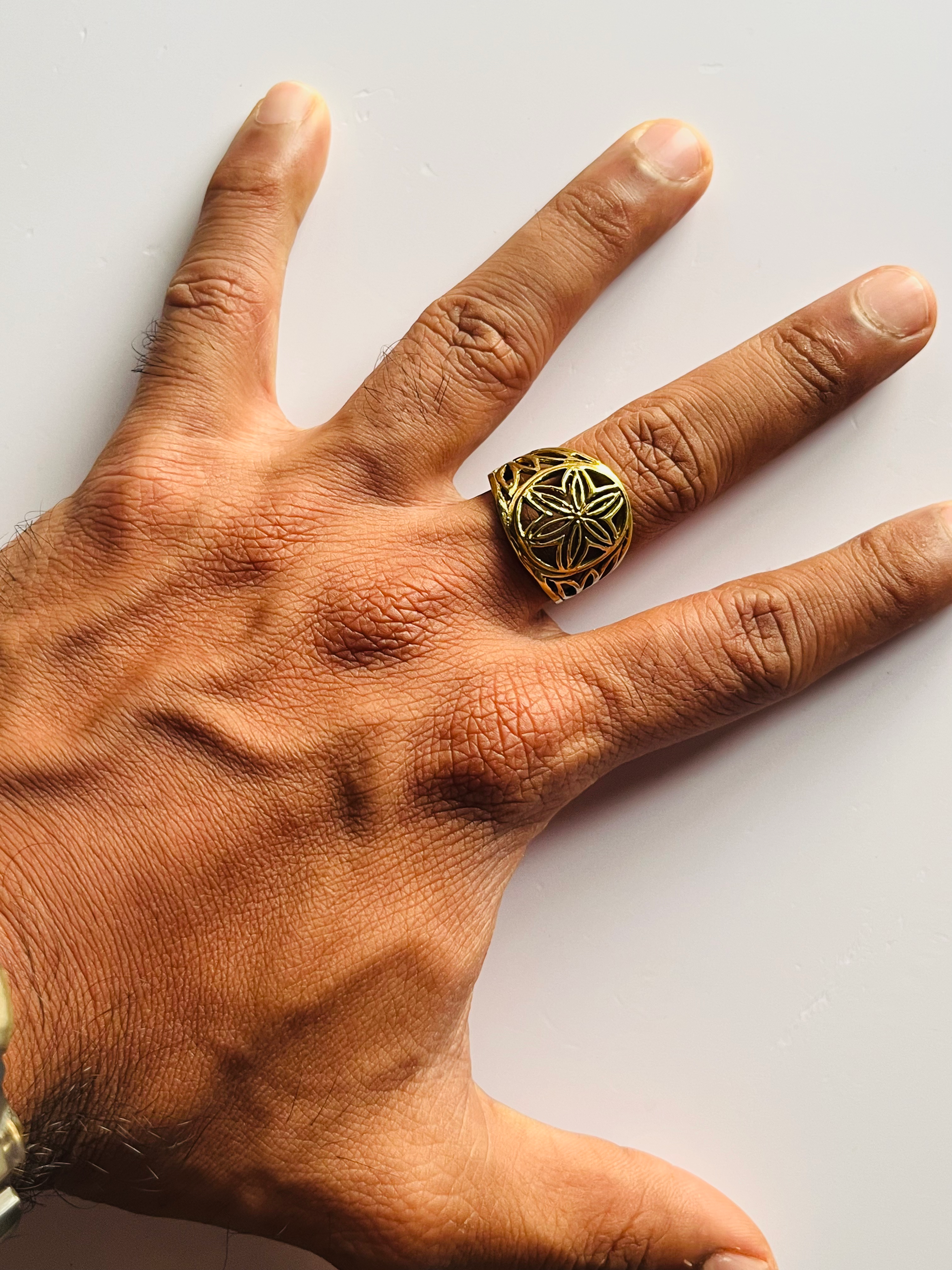 Flower of life Ring