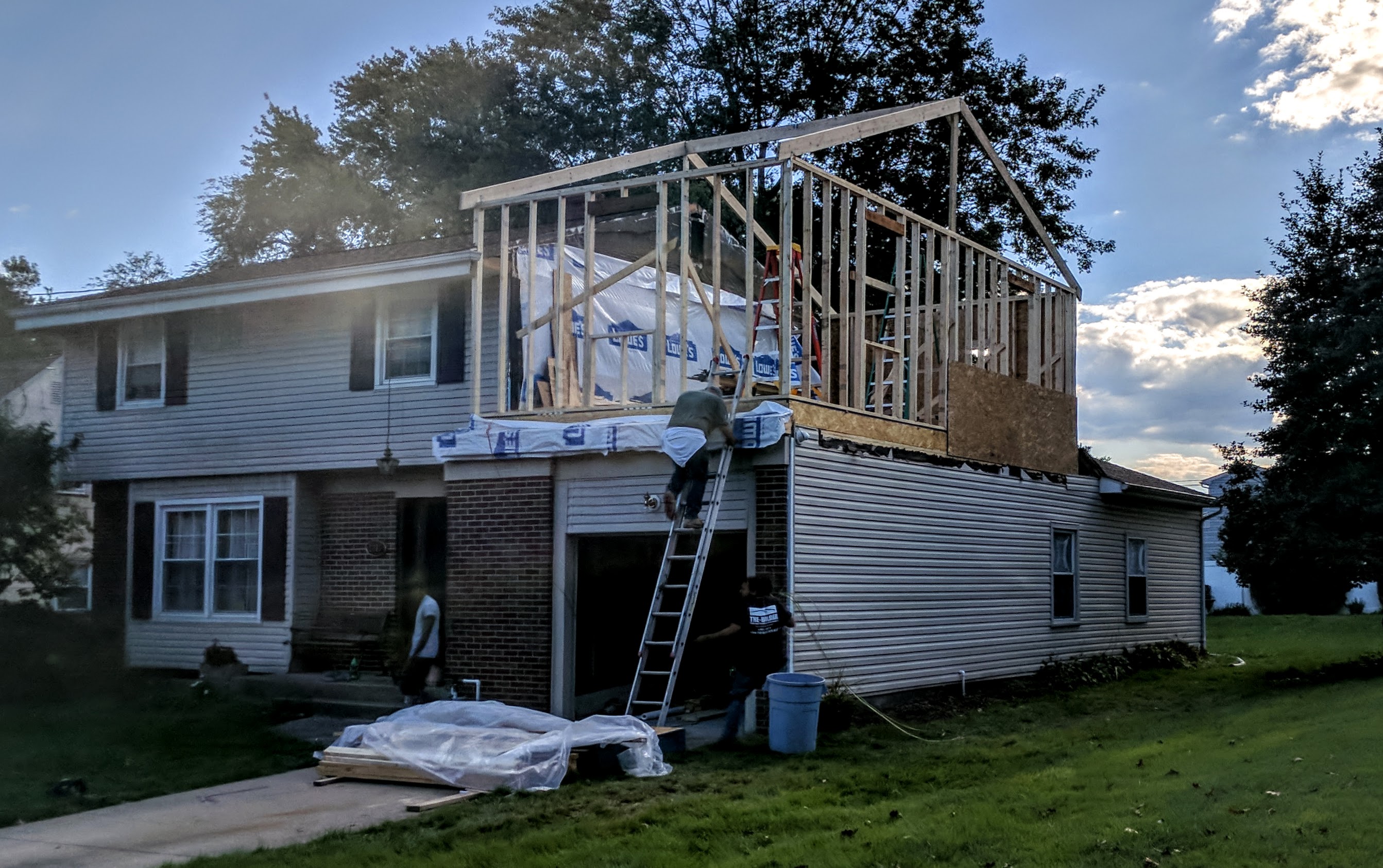 Over Garage Addition