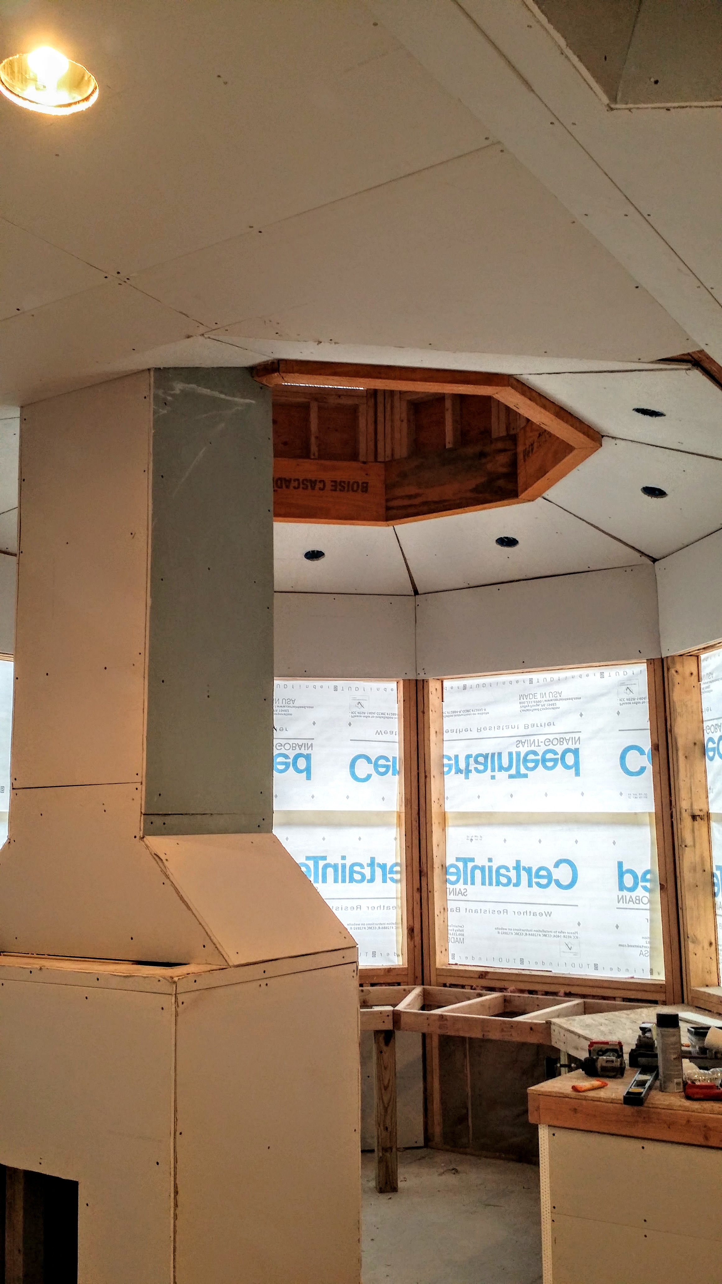 Octagon Ceiling Start to Finish