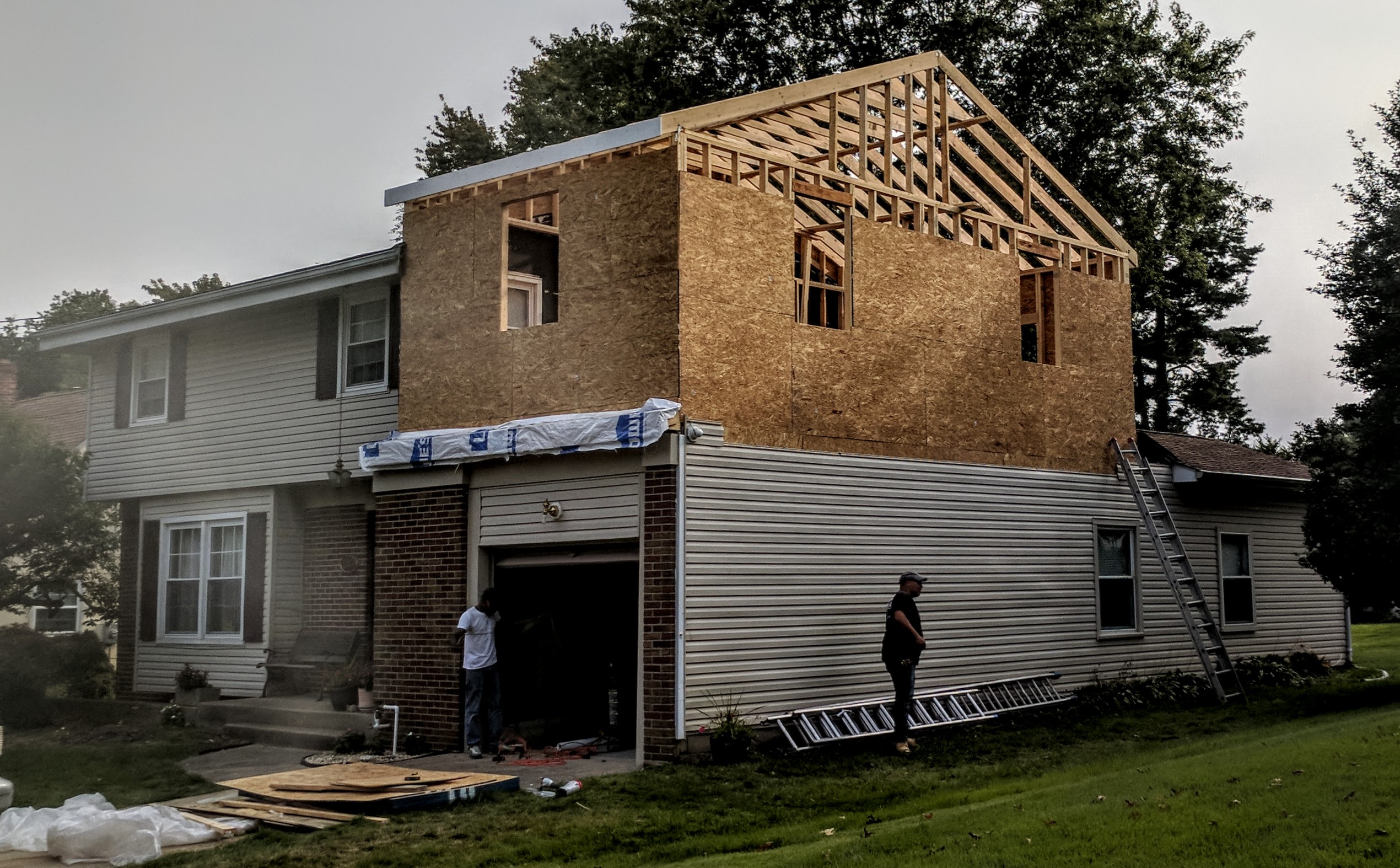 Over Garage Addition