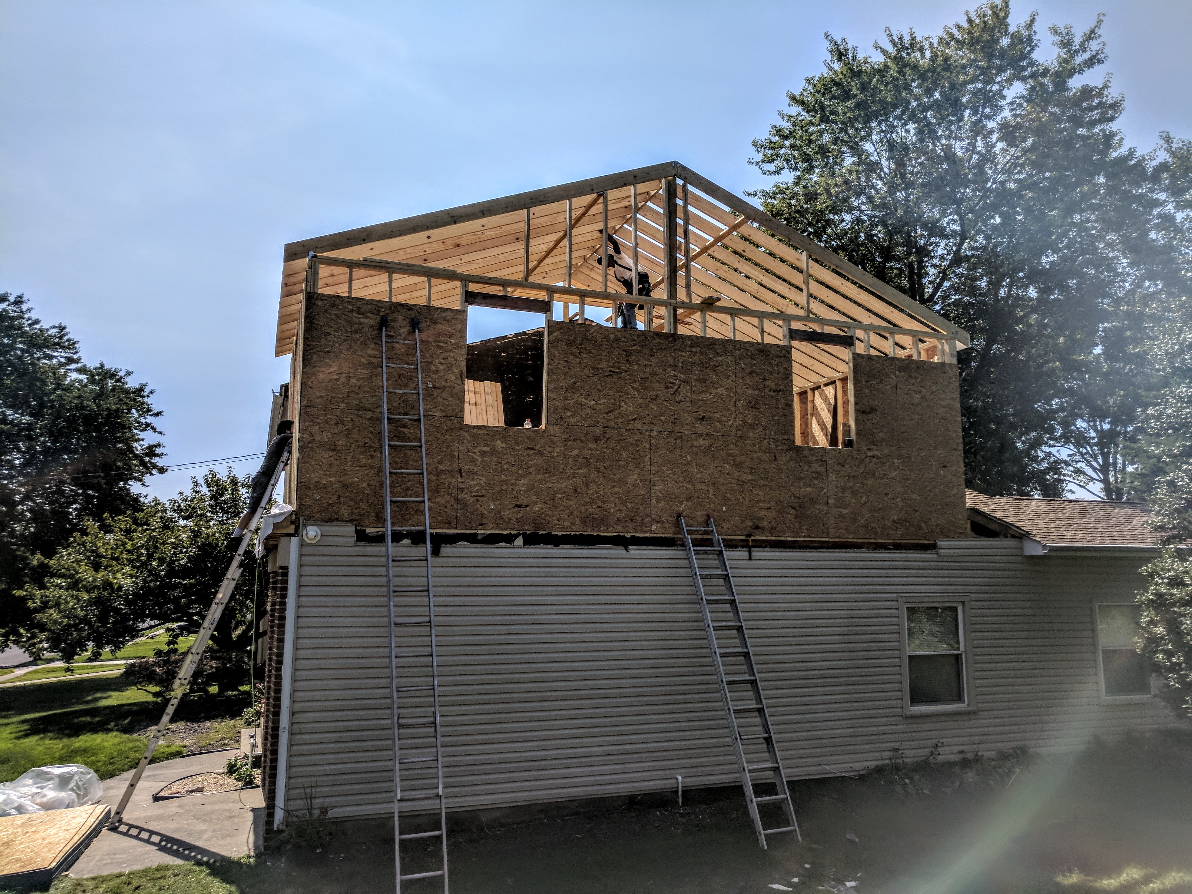 Over Garage Addition