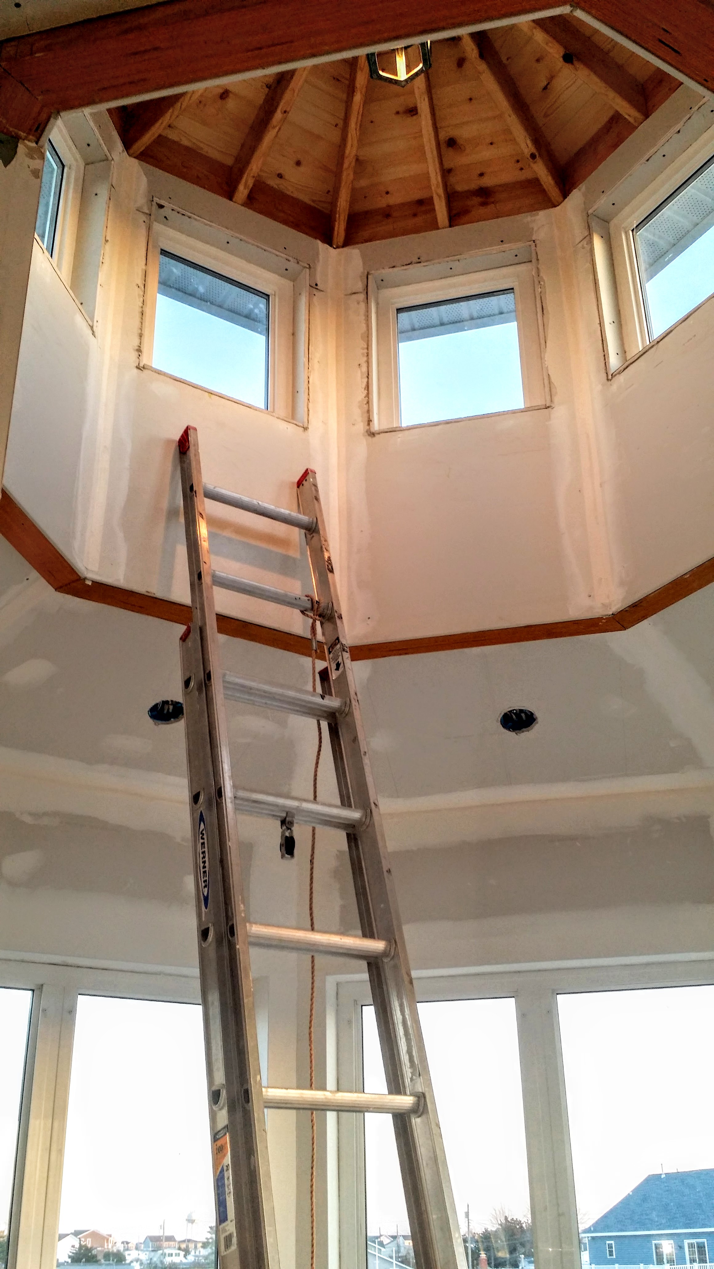 Octagon Ceiling Start to Finish