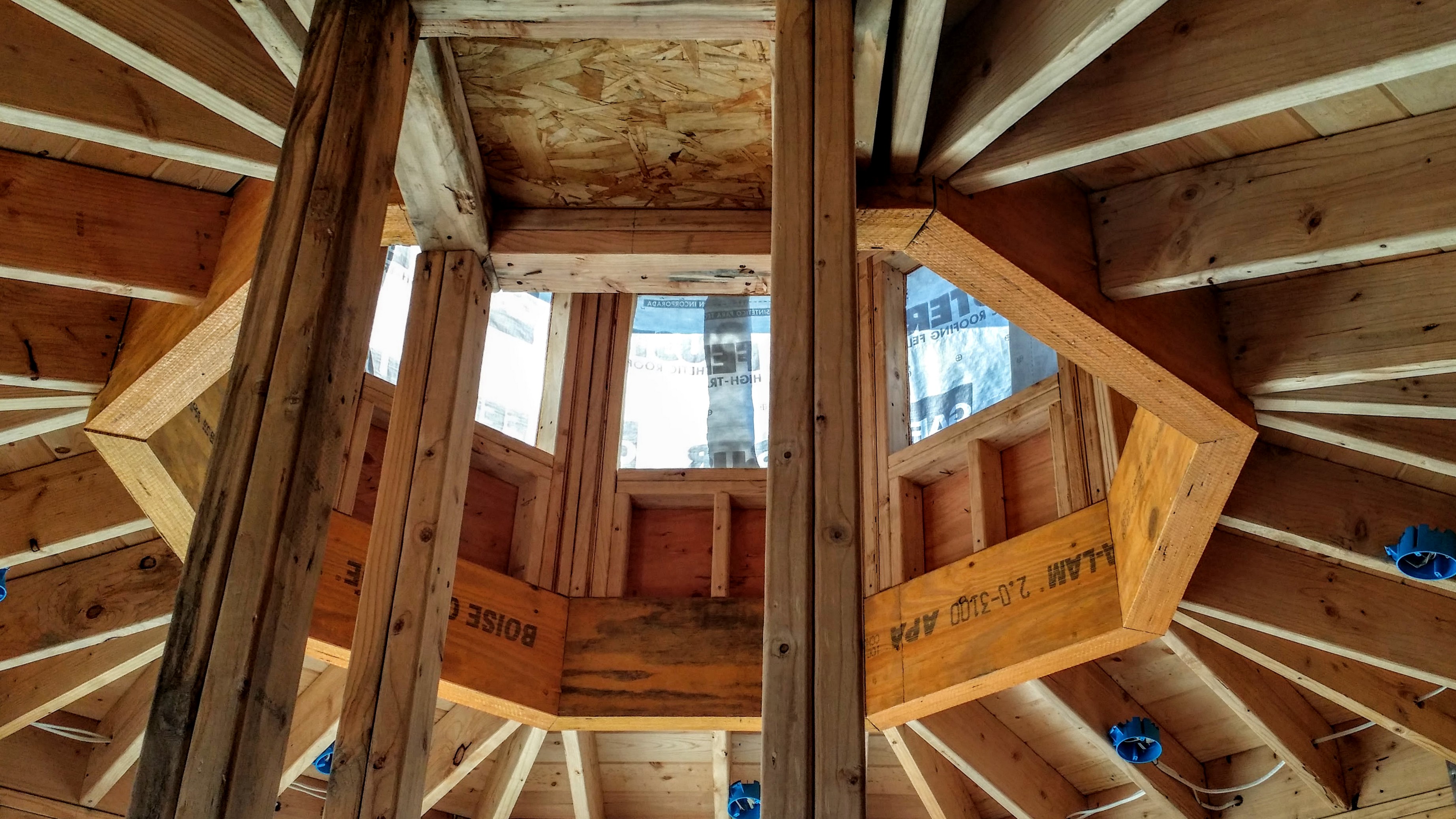 Octagon Ceiling Start to Finish