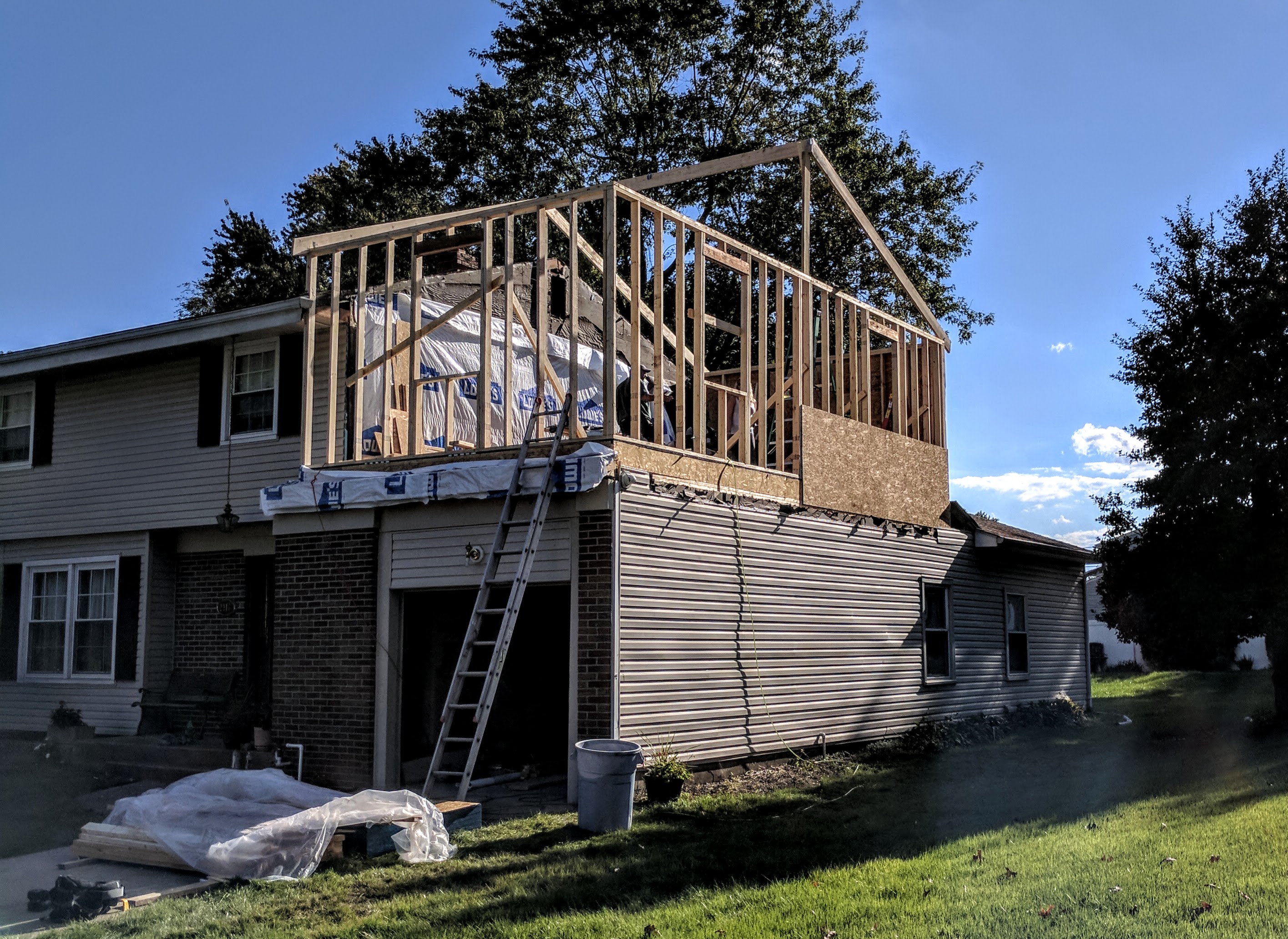 Over Garage Addition