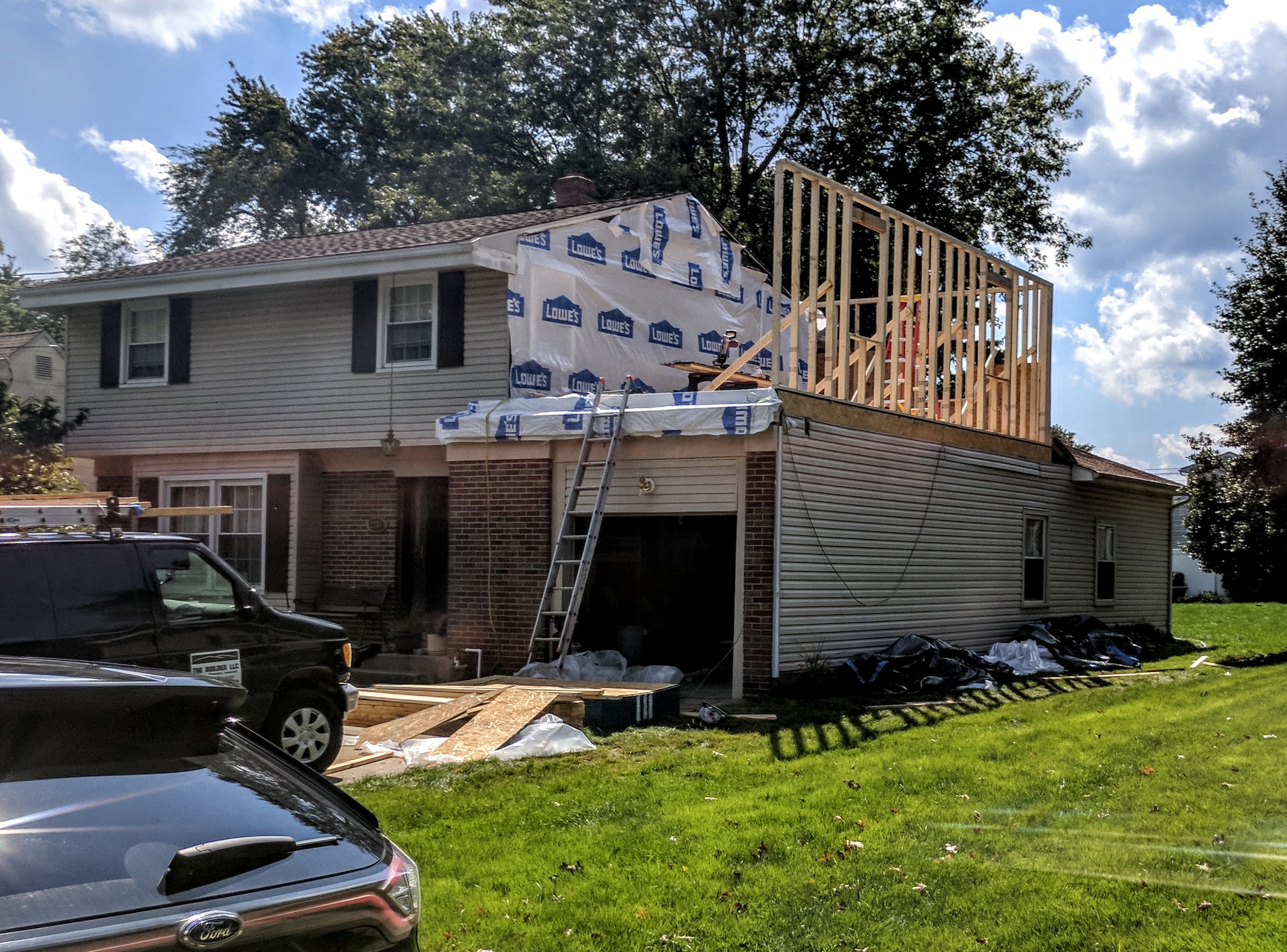 Over Garage Addition