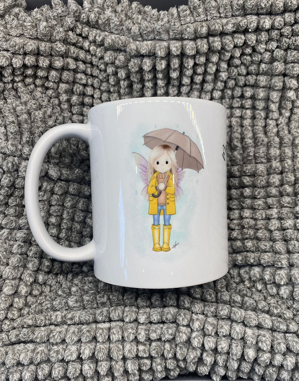 Thumbnail: Rainy Days 11oz mug *personalise me