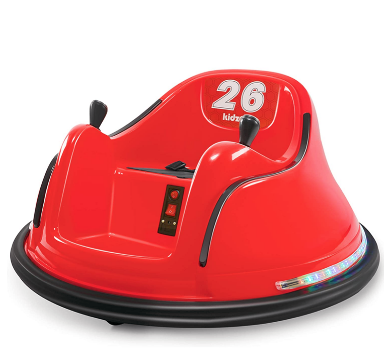 Electric Red Ride On Bumper Car