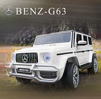 Uenjoy 12V 2 Seats Mercedes Benz G63 Kids Ride On Car Electric Cars Motorized Vehicles with Remote C