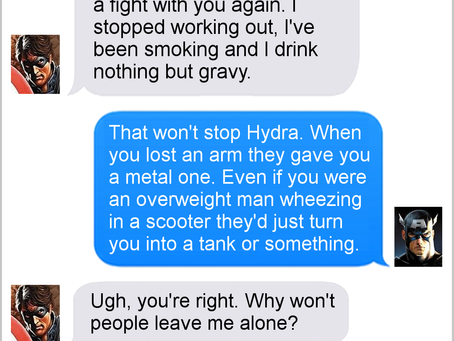 Texts From Superheroes: Drastic Measures
