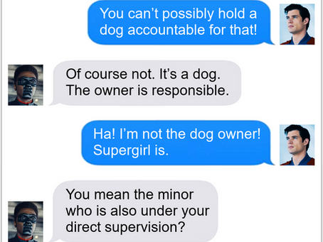Texts From Superheroes: Dogs Are Expensive (Spoilers for Superman)
