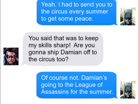 Texts From Superheroes: Summer School