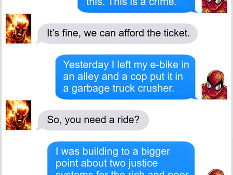 Texts From Superheroes: Fantastic Park Job