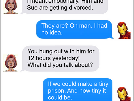 Texts From Superheroes: Failed in Emotional Intelligence