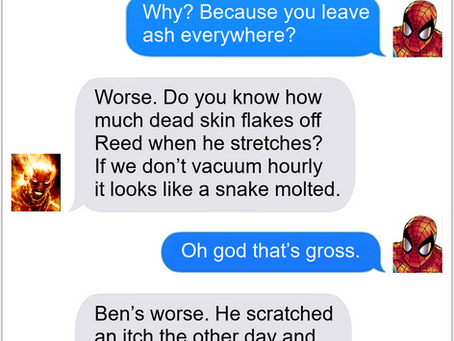 Texts From Superheroes: Someone's Gotta Clean Up This Mess