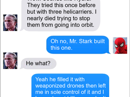 Texts From Superheroes: One Thing Before I Go