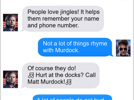 Texts From Superheroes: Maybe a Billboard Instead