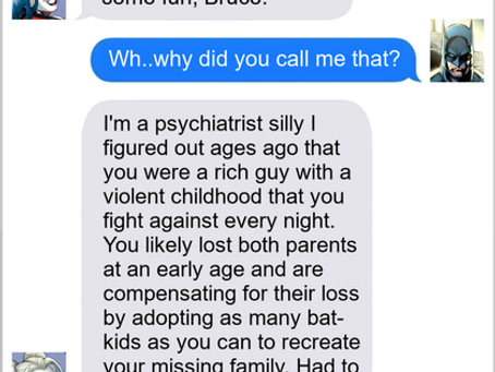 Texts From Superheroes: Illegally Blond