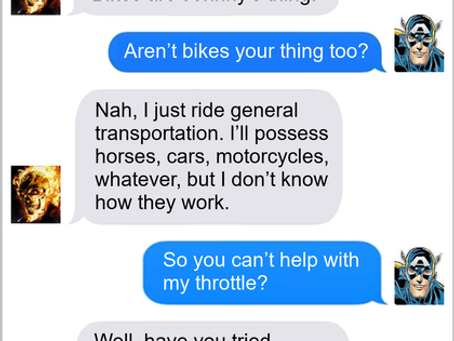 Texts From Superheroes: Spirit of Assistance