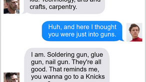 Texts From Superheroes: Frank Commits to the Bit