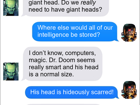 Texts From Superheroes: Getting Ahead