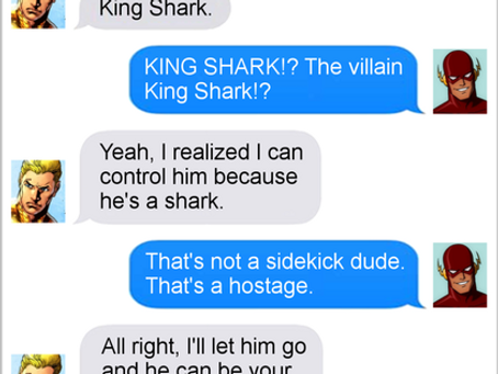 Texts From Superheroes: Hostage Negotiations
