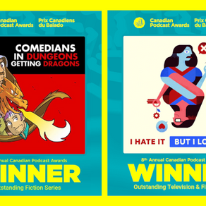 The From Superheroes Network Wins 2 Canadian Podcast Awards!