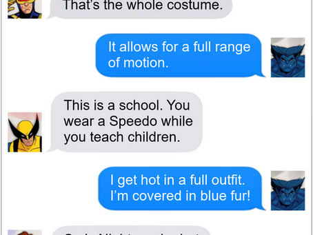 Texts From Superheroes: This Is Why They Make Mutants Register