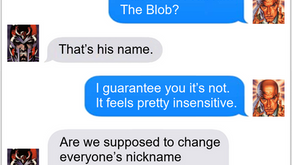 Texts From Superheroes: The Name Game