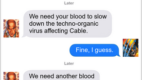 Texts From Superheroes: The Cure for What Ails You