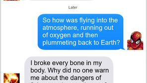 Texts From Superheroes: Turns Out The Sun is Kind of Far Away
