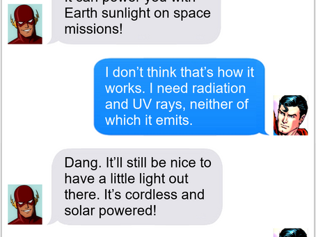 Texts From Superheroes: You Are My Sunshine, My Only Sunshine