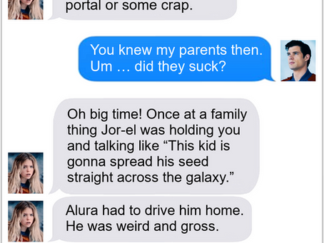 Texts From Superheroes: Super Parents (SPOILERS FOR SUPERMAN)