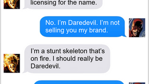 Texts From Superheroes: Rebranding Is Dangerous, Even for a Daredevil