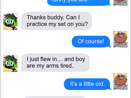 Texts From Superheroes: For The Lolz
